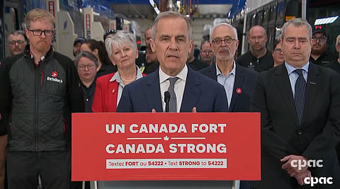 Liberal leader Mark Carney