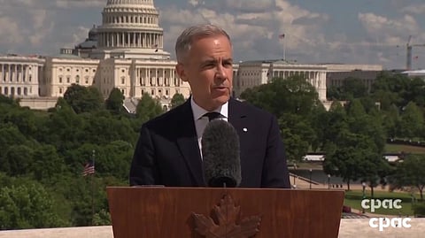 Mark Carney in Washington DC