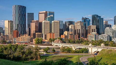 downtown Calgary