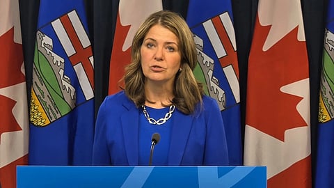 Alberta Premier Danielle Smith 
