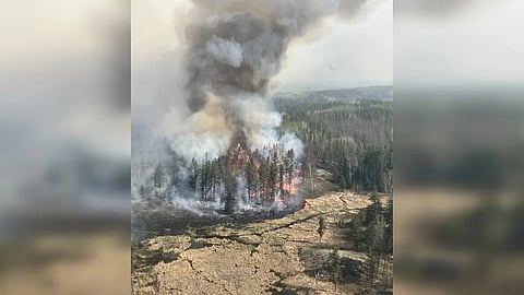 Manitoba Wildfire