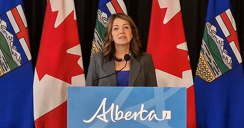 Alberta Premier Danielle Smith