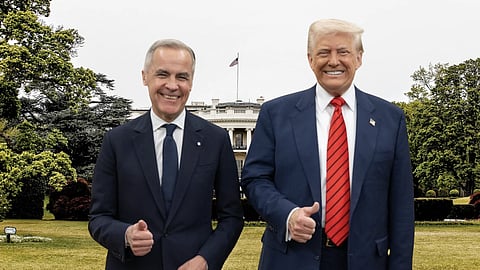 Doing it the Donald's way... Mark Carney takes some the Donald Trump playbook, says writer Don Albers