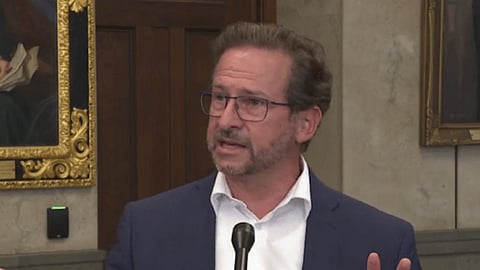 Bloc Quebecois Leader Yves-François Blanchet