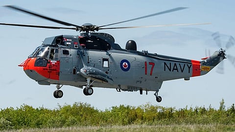 It too 25 years to replace the Royal Canadian Navy's Sea King helicopter...