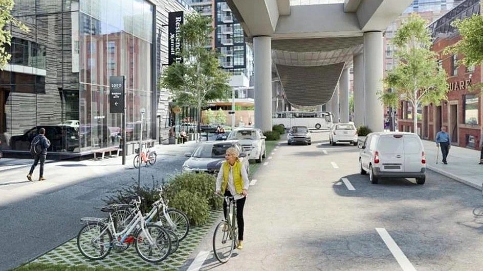 Three Calgary Green Line downtown route options going to executive committee