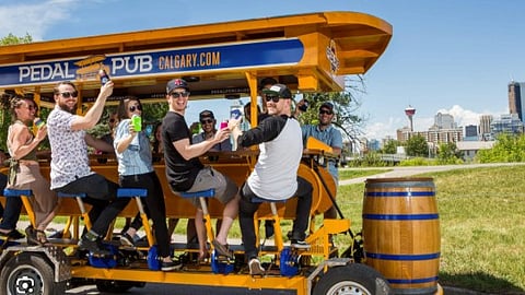 Pedal pub