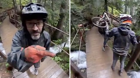 Altercation in Whistler