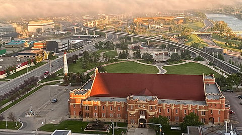 Millennium Park before becoming Cowboys Park