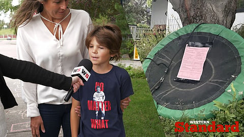 Calgary forces woman to remove child’s swing