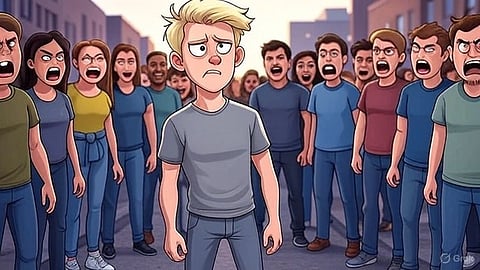 Angry young people