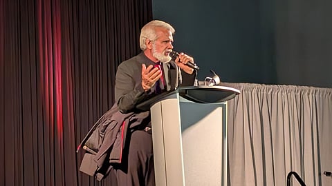 Robert Malone addresses the 4th Annual Reclaiming Canada Conference, September 20, 2025 at BMO Centre in Calgary 