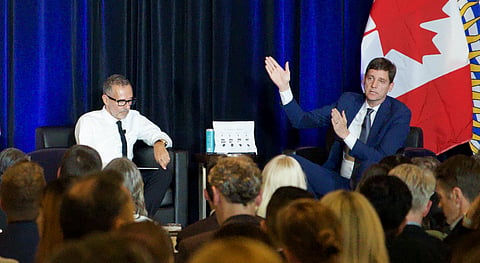 Premier David Eby in Vancouver