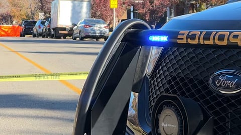 Scene of Riverbend pedestrian death