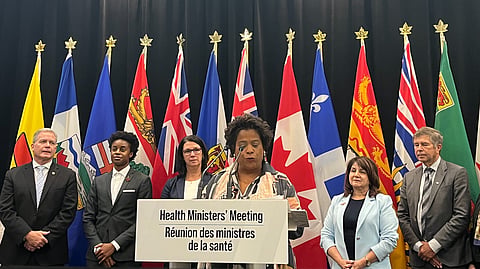 Minister of Health Marjorie Michel