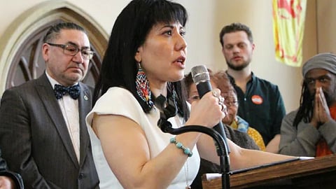 NDP MP Leah Gazan