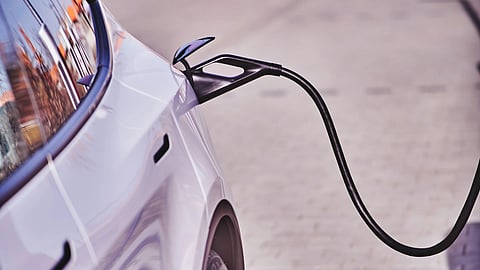 Charging Tesla