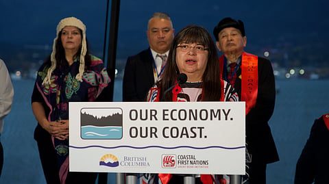 Coastal First Nations President Marilyn Slett