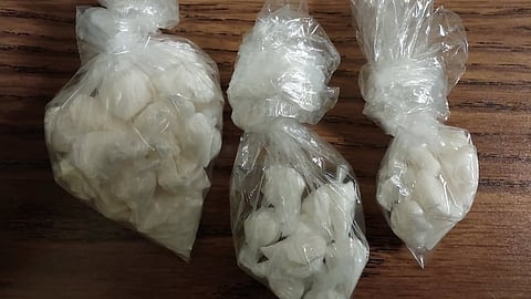 Seized cocaine