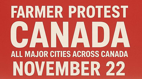 Farmer Protest Canada