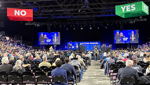 UCP motions debate at AGM as it happens