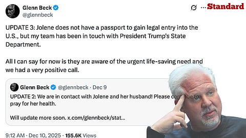 Glenn Beck post, X