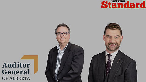 AG Doug Wylie and Minister of Municipal Affairs Dan Wilson 