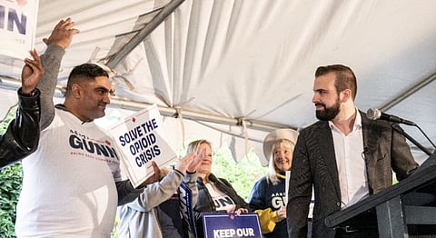 Harman Bhangu and Aaron Gunn