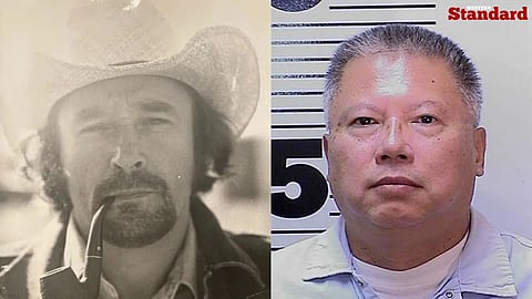 John (Sean) Patrick Doyle (left), a long-time Calgary teacher who helped capture infamous serial killer Charles Ng (right) while working as a security guard has passed away. 