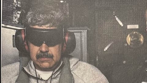 A catptured Maduro