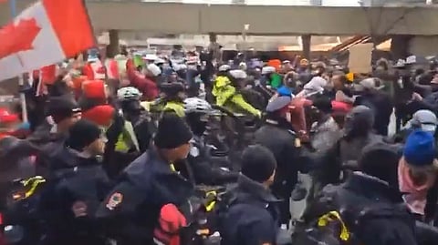 Toronto protest