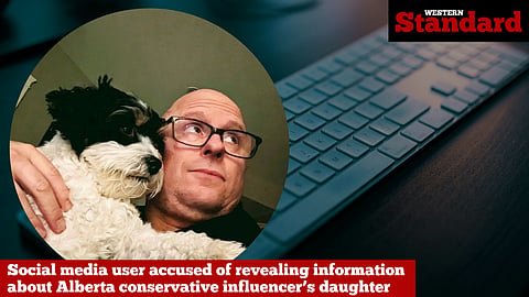 The profile picture of a social media account accused of revealing information about BertaProudDad's daughter. 