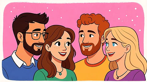 Polyamorous family