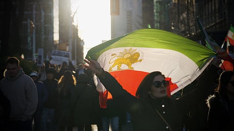 Anti-Islamic Republic regime protest in Vancouver