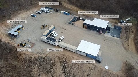 The Panuco mining project headquarters in Sinaloa, Mexico