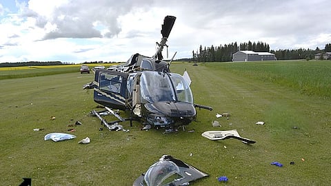 Crash scene