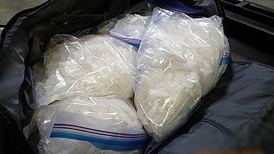 the meth seized