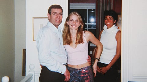 Prince Andrew, Virginia Guiffre, and Ghislane Maxwell