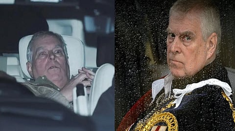 Andrew Mountbatten-Windsor, former Prince Andrew Duke of York