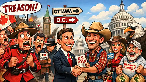 Treason cartoon