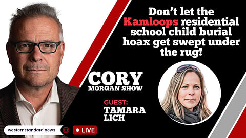 Don’t let the Kamloops residential school child burial hoax get swept under the rug!