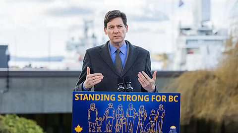 BC Premier David Eby 