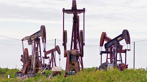 Oil wells and pump jacks