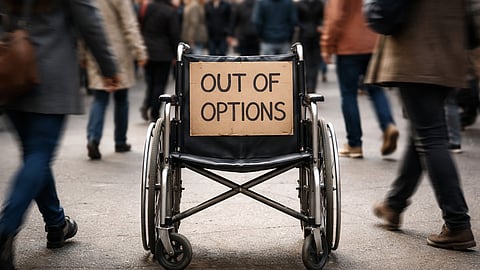 "OUT OF OPTIONS"