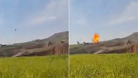 Iranian drone strikes Iraqi Kurdish forces