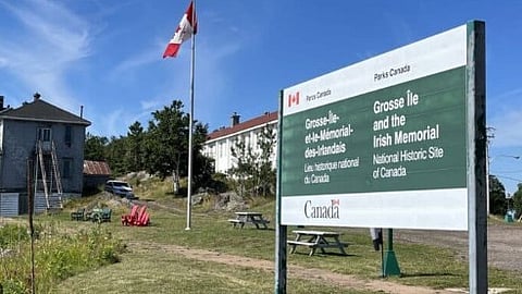 Quarantine station of Grosse Ile, Que