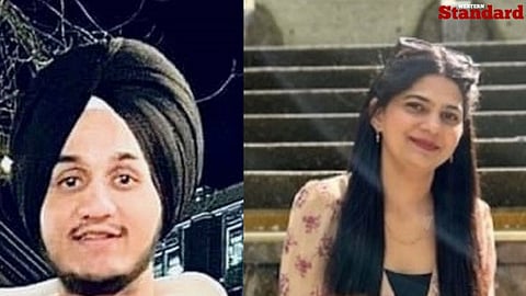 Amarbir Singh and Navdeep Kaur