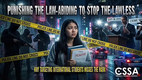 Punishing the law-abiding to stop the lawless — why targeting international students misses the mark