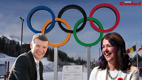  Premier Danielle Smith has brought up the prospect of Calgary or Edmonton making a bid for the 2038 Olympics.