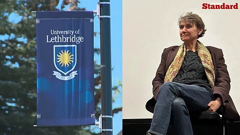 Dr. Frances Widdowson at the University of Lethbridge